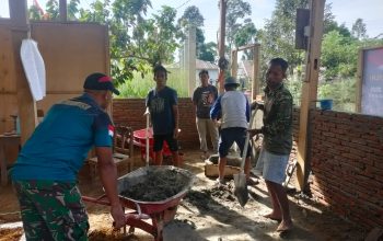 Program Unggulan Kasad, TMMD Ke 127 Bantu Renovasi Rumah Warga Bulo