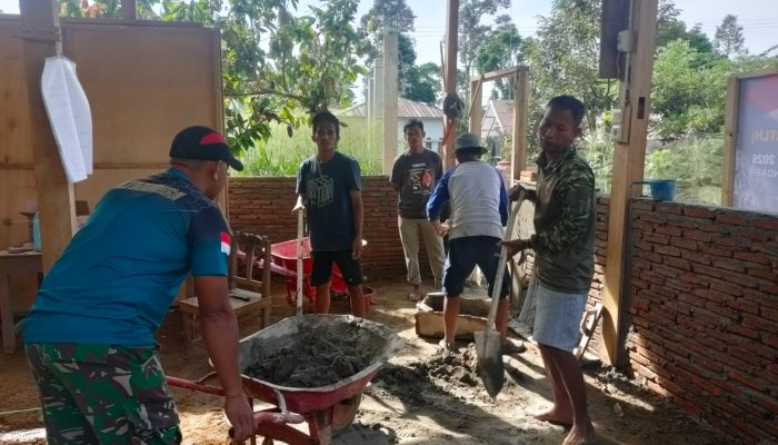 Program Unggulan Kasad, TMMD Ke 127 Bantu Renovasi Rumah Warga Bulo