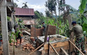 TMMD Kodim 1402/Polman Bangun Lima MCK di Desa Bulo, Warga Sambut dengan Syukur