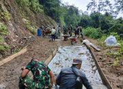 Hari ke-12 TMMD Kodim 1402/Polman, Pengerjaan Jalan Bulo-Lenggo Terus Dikebut
