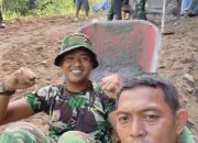 Ramadhan Pertama Jauh dari Keluarga, Prada Farizaldi Tetap Semangat Bertugas di TMMD