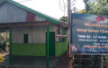 Rumah Asrul Rampung 100 Persen, TMMD Kodim 1402/Polman Wujudkan Hunian Layak di Desa Bulo