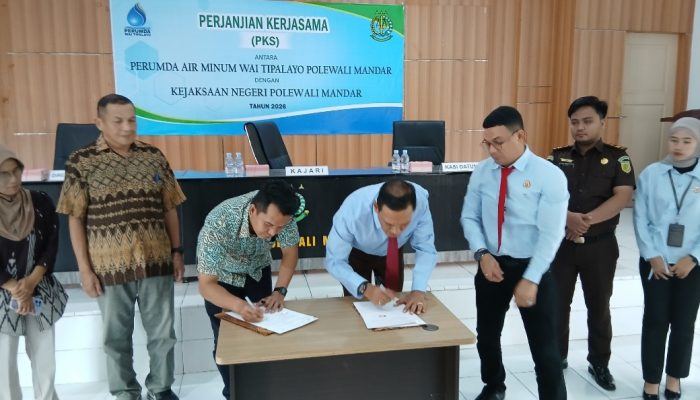 PDAM Teken MoU Dengan Kejaksaan Dalam Menyelesaikan Tunggakan