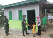 Program RTLH TMMD Sentuh Hati Warga, Danrem 142/Tatag Saksikan Rumah Nurmala Rampung