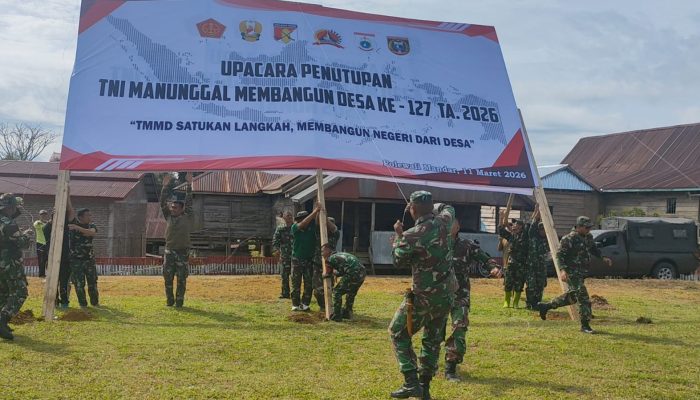 Pangdam XXIII/Palaka Wira Dijadwalkan Tutup TMMD ke-127 Kodim 1402/Polman