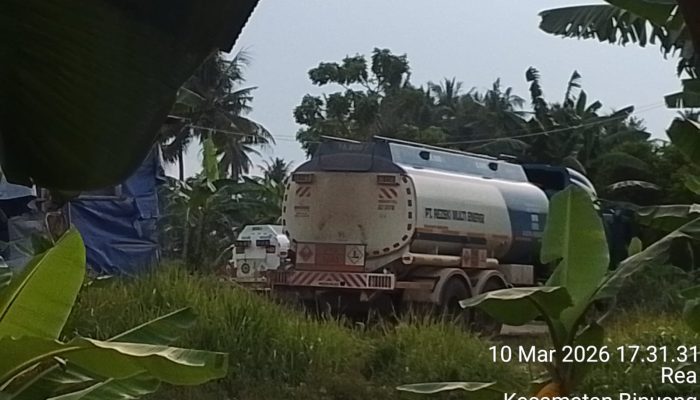 Mobil Tangki Biru Putih Diduga Sedot BBM Subsidi Polman Untuk Suplay Perusahaan di Morowali