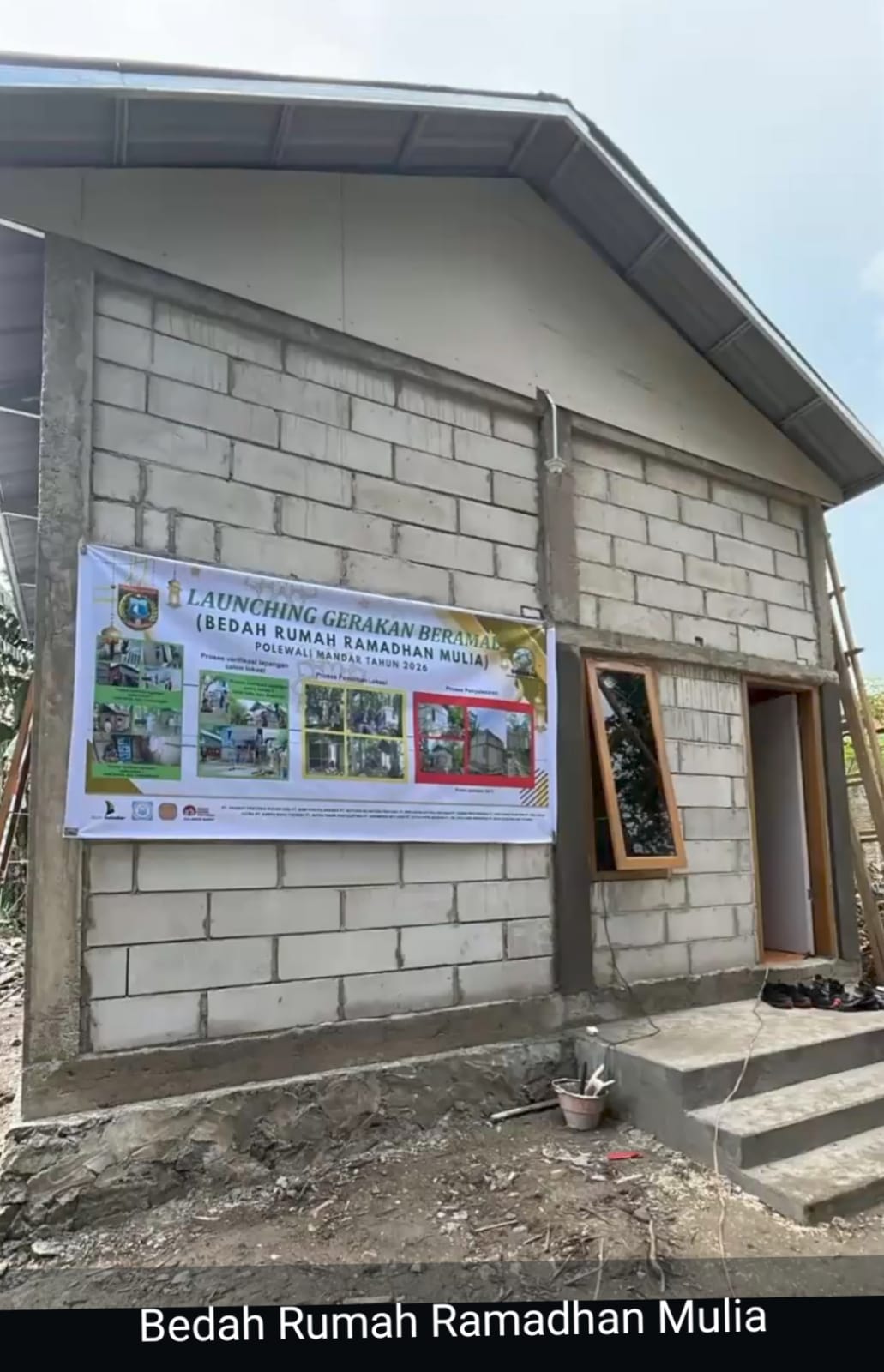 Pemkab Polman Launching Program Bedah Rumah Ramadhan Mulia (BERAMAL) 2 IMG 20260316 WA0039