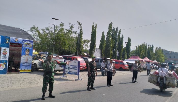 Jelang Idul Fitri, TNI-Polri Perketat Pengamanan Arus Mudik di Polman