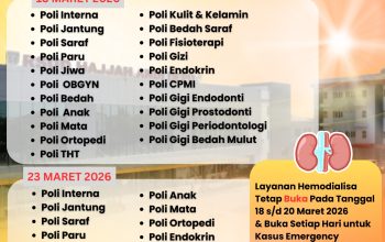 RSUD Hajjah Andi Depu Tetap Buka Layanan Saat Libur Nasional dan Cuti Bersama Nyepi serta Idulfitri 1447 H