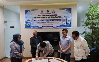 Penandatanganan PKS Bank Sulselbar dan Perumda Wai Tipalayo, Dorong Digitalisasi Layanan PDAM Polman