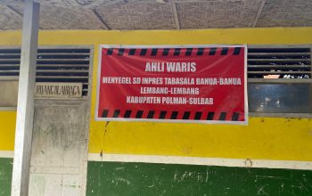 Puluhan Tahun Menanti Ganti Rugi, Ahli Waris Segel SD Inpres Banua-banua di Polman
