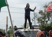 HMI Badko Sulbar Sorot Dugaan Penggunaan Material Ilegal Pada Proyek Penguatan Tebing Sungai Mapilli