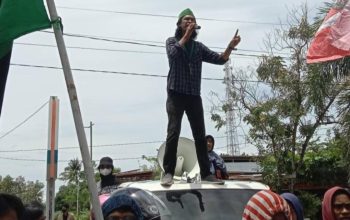 HMI Badko Sulbar Sorot Dugaan Penggunaan Material Ilegal Pada Proyek Penguatan Tebing Sungai Mapilli