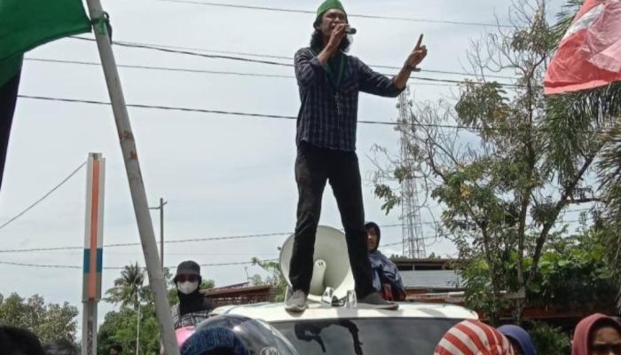 HMI Badko Sulbar Sorot Dugaan Penggunaan Material Ilegal Pada Proyek Penguatan Tebing Sungai Mapilli