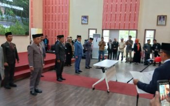 Lantik Pejabat Pratama, H. Samsul Mahmud Ingatkan Istri Pejabat Tidak Cawe-cawe