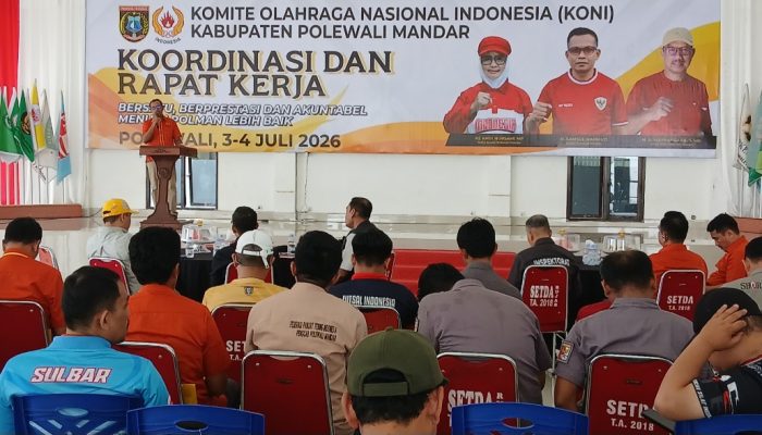 KONI Polman Libatkan Kajari dalam Raker, Cegah Persoalan Anggaran Terulang