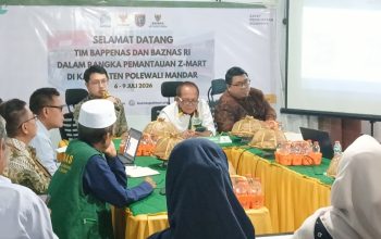 Bappenas dan Baznas RI Pantau Program Z Mart di Polman