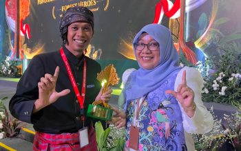 Harumkan Nama Polman Dikancah Nasional, Yusri Mampie Raih Penghargaan Wana Lestari
