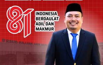 Keluarga Besar RSUD Hajjah Andi Depu, mengucapkan:  Dirgahayu Republik Indonesia ke-81!