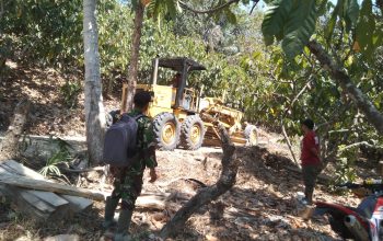 Jembatan Perintis Garuda Rampung, TNI Buka Akses Jalan 2 Km untuk Warga