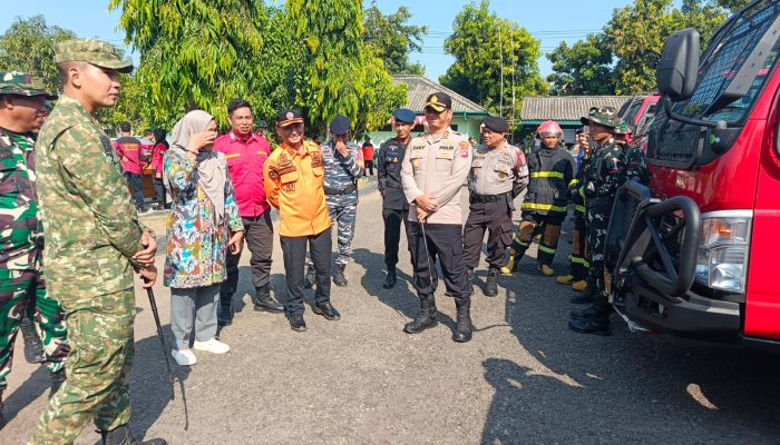Antisipasi Karhutla, TNI-Polri dan Pemkab Polman Siapkan Posko Siaga