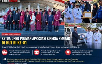 Ketua DPRD Polman Apresiasi Kinerja Pemkab di HUT RI ke-81