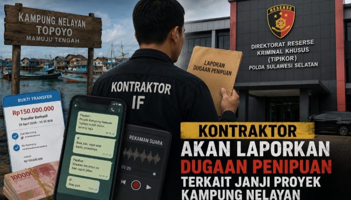 Seorang Kontraktor Ancam Laporkan Dugaan Penipuan Janji Proyek Kampung Nelayan