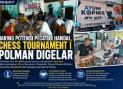 Jaring Bibit Pecatur, Chess Tournament I Polman Diikuti 80 Peserta