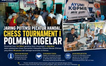 Jaring Bibit Pecatur, Chess Tournament I Polman Diikuti 80 Peserta