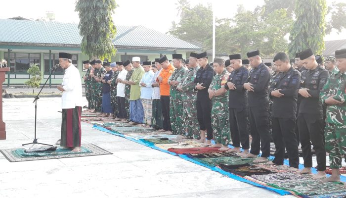 Minta Hujan, Kodim Polman Gelar Salat Istisqa