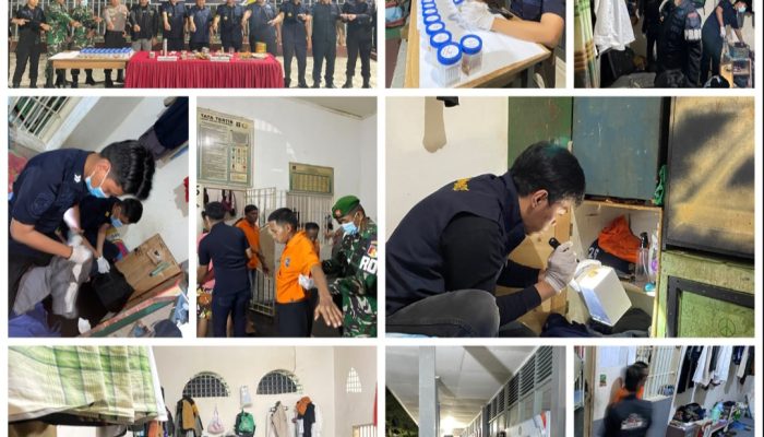 Razia Gabungan Lapas Polewali: 40 WBP di Tes Urine, Narkoba dan HP Nihil