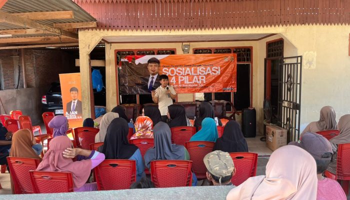 Sosialisasi 4 Pilar Kebangsaan, Andi Ian Rusali Masdar Ajak Warga Rumpa Perkuat Persatuan dan Kesatuan