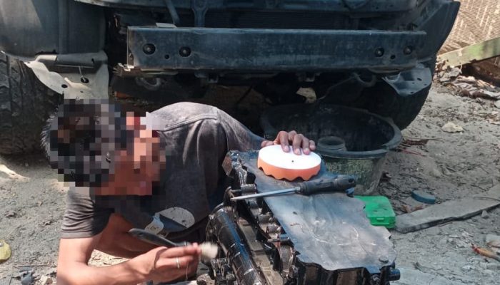 Kejari Polman Bina Seorang Anak di Polman Menjalani Hukuman Kerja Sosial