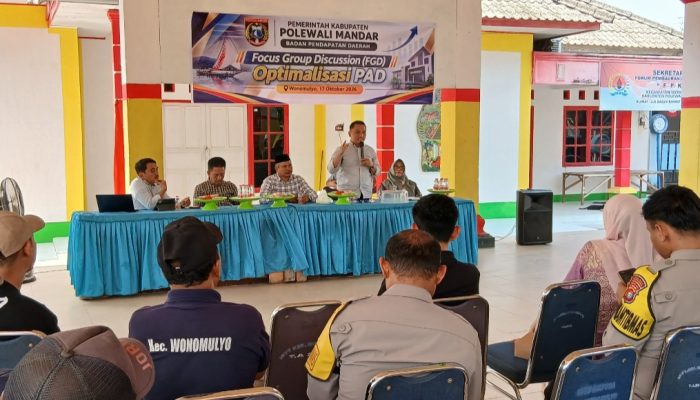 Optimalkan PAD, Bapenda dan DPRD Polman Evaluasi PAD Wonomululyo